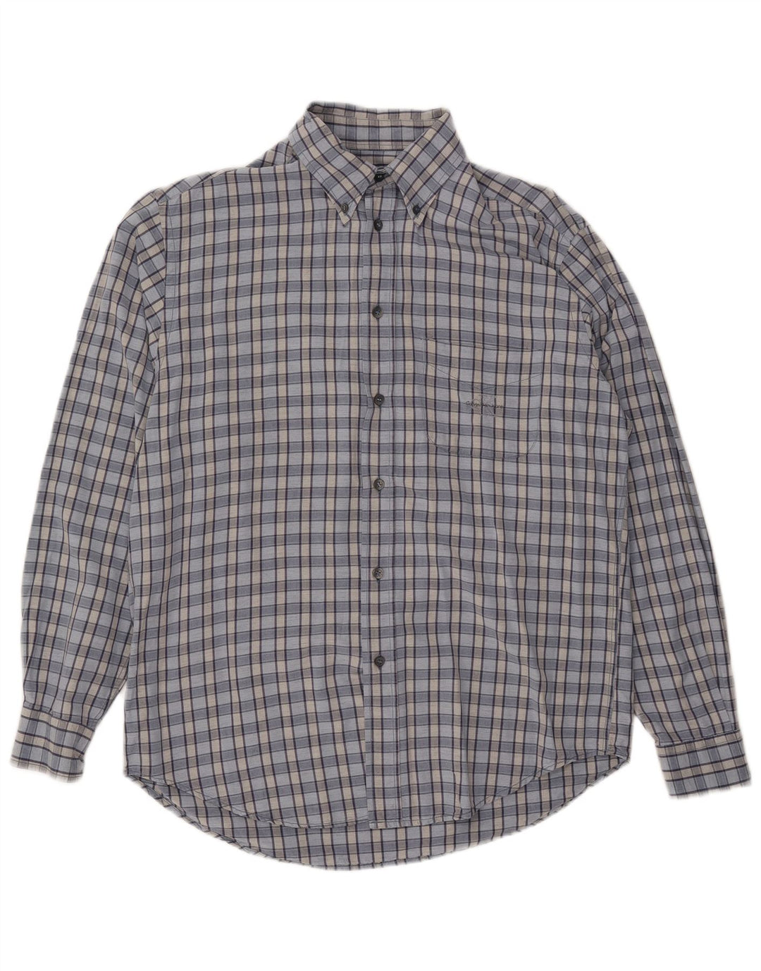 Camisa CALVIN KLEIN JEANS Hombre Large Blue Check Viscosa