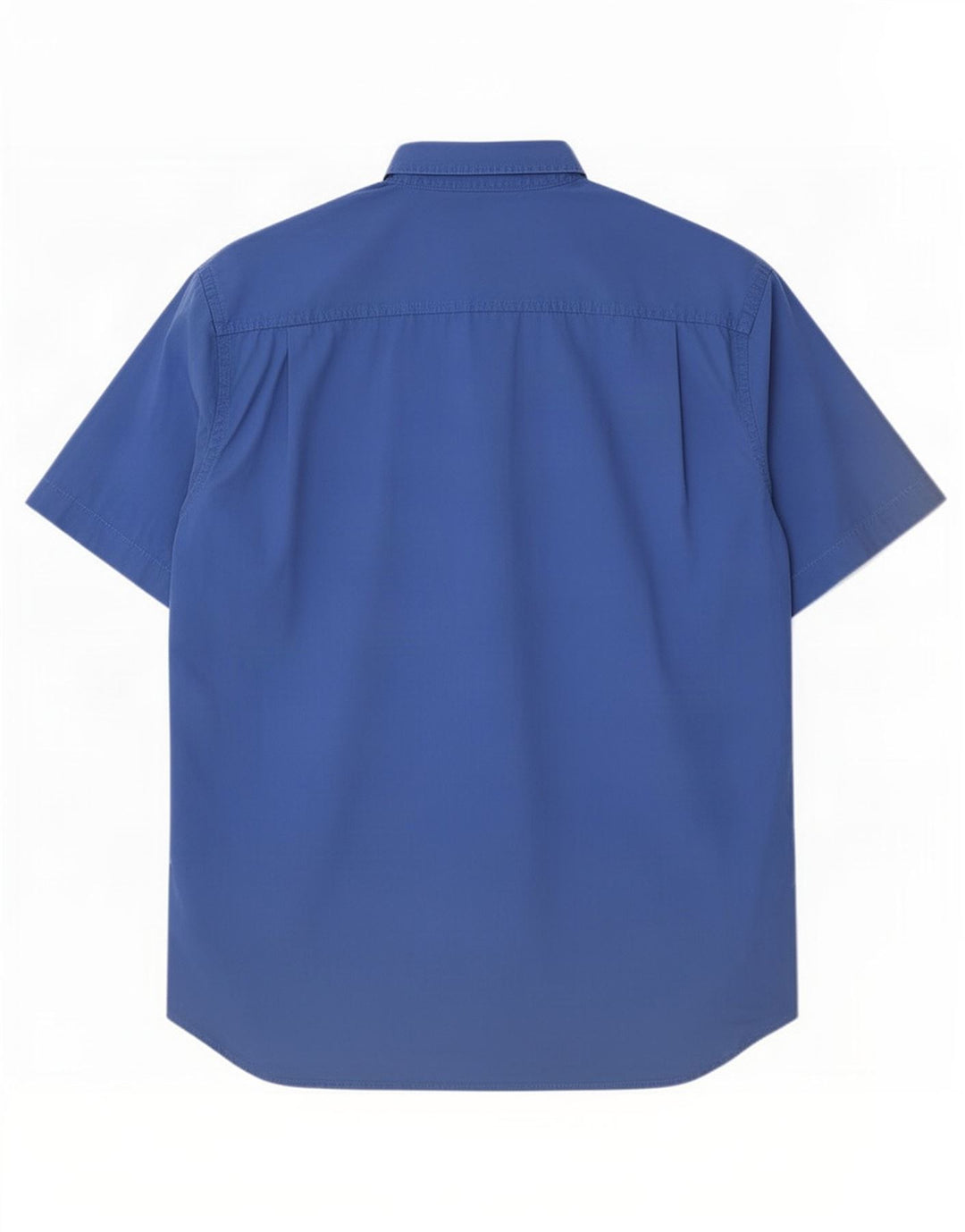 Think Pink Camisa de manga corta para hombre 2XL Azul