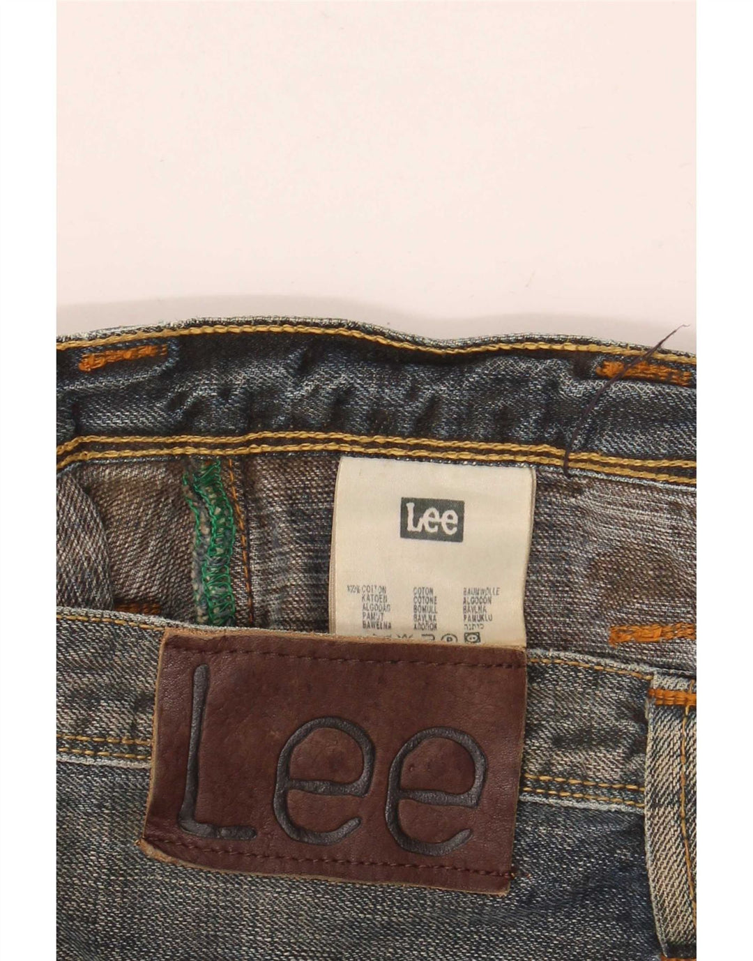 Vaqueros rectos Lee para hombre W34 L34 Algodón azul