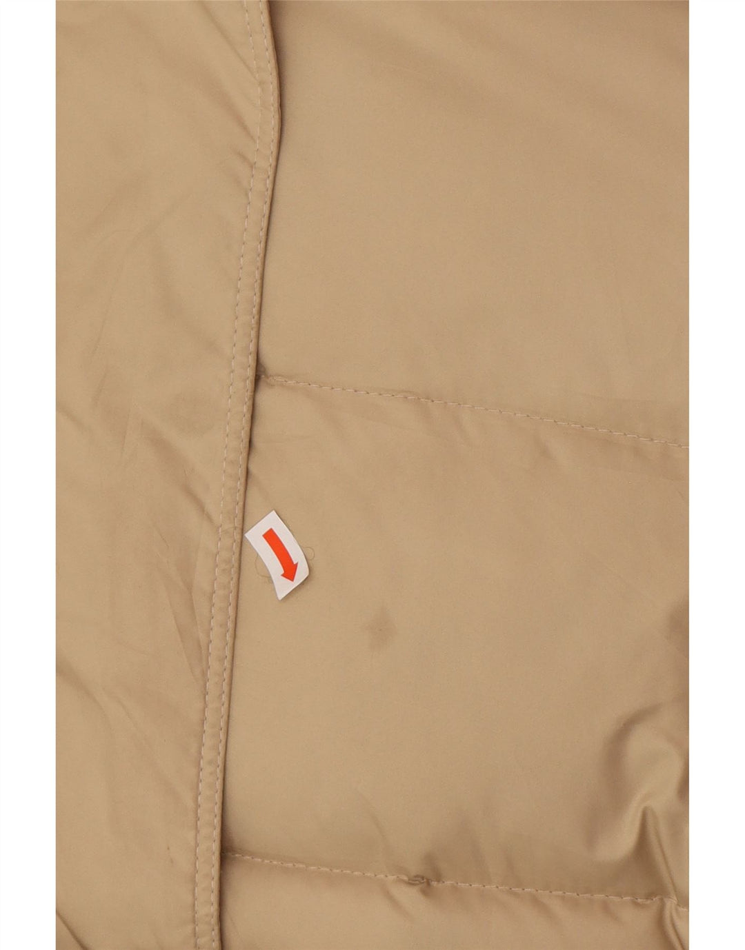 BURBERRY Abrigo acolchado con capucha BRIT para mujer Reino Unido 12 Medio Beige Clásico