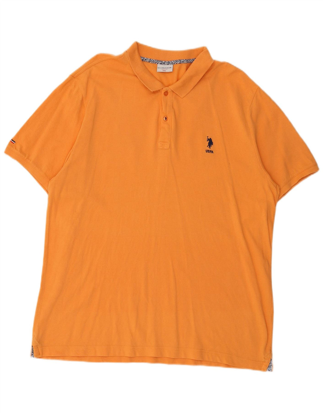 Asociación de Polo de EE. UU. Camisa Hombre 3XL Naranja