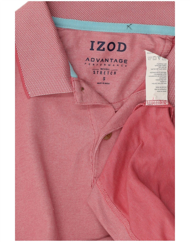 IZOD Polo Hombre Pequeño Algodón Rosa