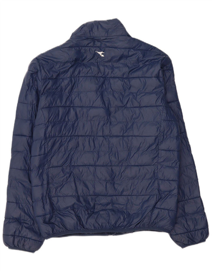 DIADORA Chaqueta acolchada hombre ES 42 XL Azul marino Poliamida