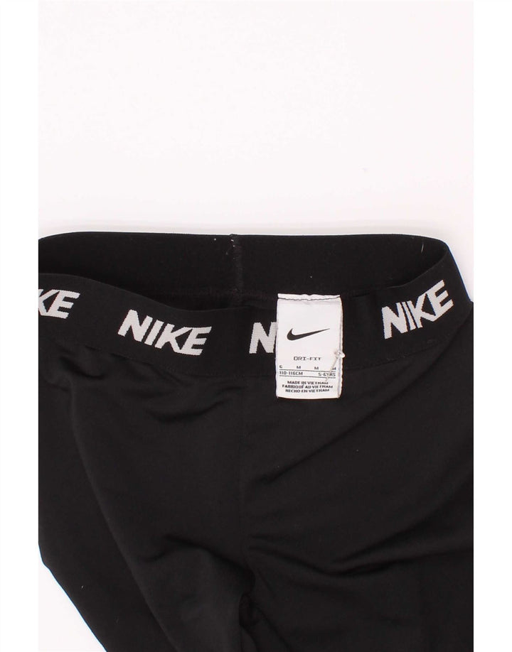 Nike Leggings Dri Fit para niñas 5-6 años Mediano Negro