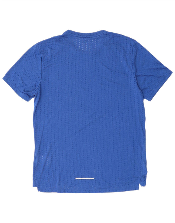 Camiseta Nike Dri Fit para hombre Top poliéster azul medio