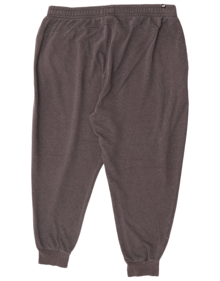 Puma - Pantalón de chándal para hombre, talla 3XL, algodón gris