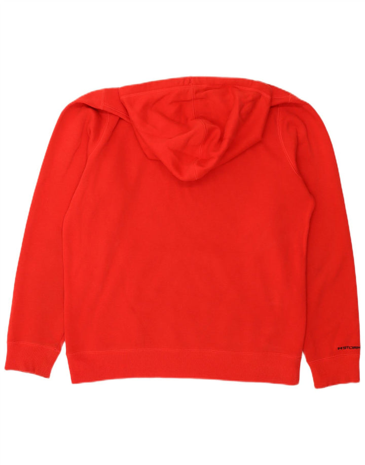 UNDER ARMOUR Jersey con capucha para hombre, color rojo medio
