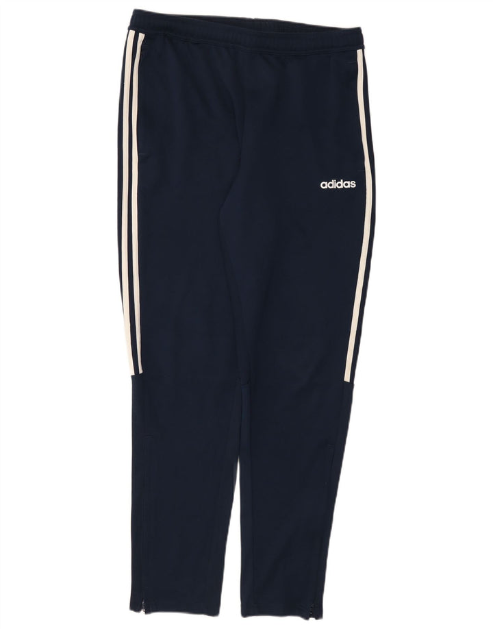 Adidas Mens Climalite Chándal Pantalones Grande Azul Marino Poliéster