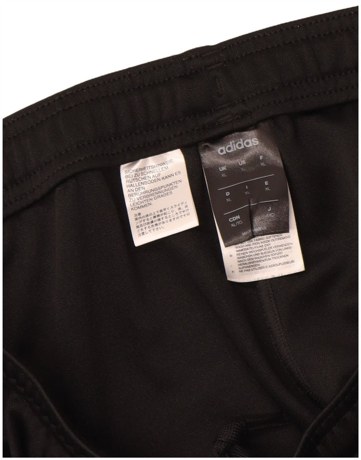 Adidas Hombre Climalite Pantalón Chándal XL Negro Poliéster