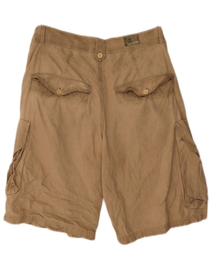 Timberland pantalones cortos cargo para hombre W34 algodón beige grande