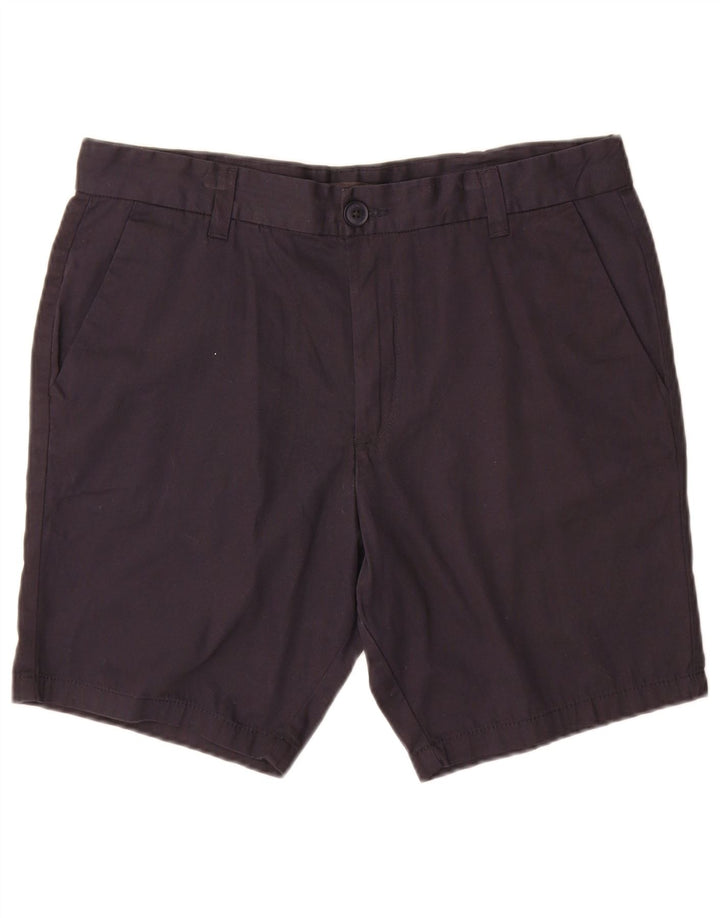 FRENCH CONNECTION Pantalones cortos chinos para hombre grande W34 algodón azul marino