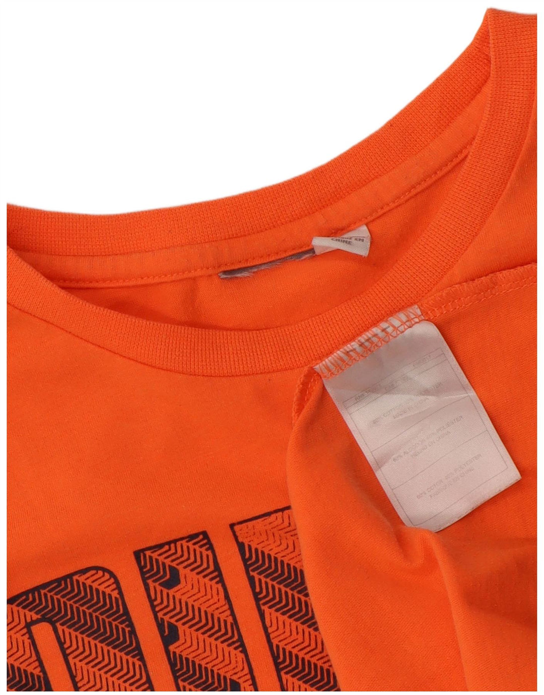 PUMA Camiseta gráfica para niño 13-14 años Naranja Algodón