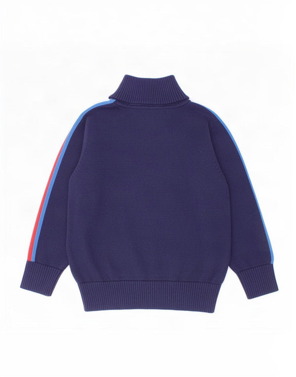 Joules Jersey con cremallera en el cuello para bebés de 18 a 24 meses, color azul marino