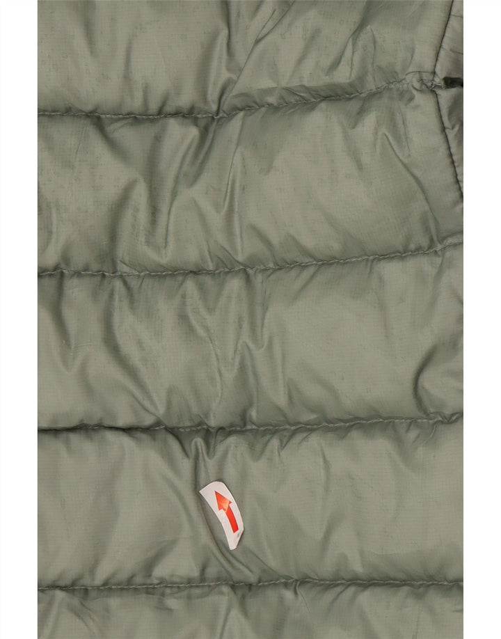 Superdry Chaqueta Acolchada Con Capucha Para Mujer UK 42 Poliéster Verde Medio