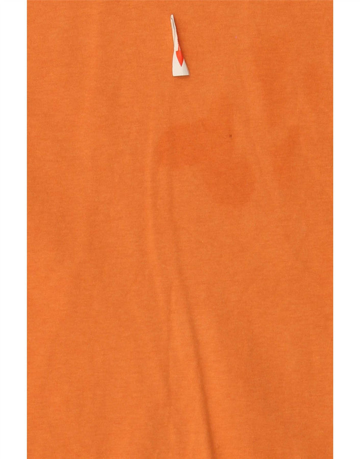 J. Crew Camiseta Hombre Top XL Naranja Algodón