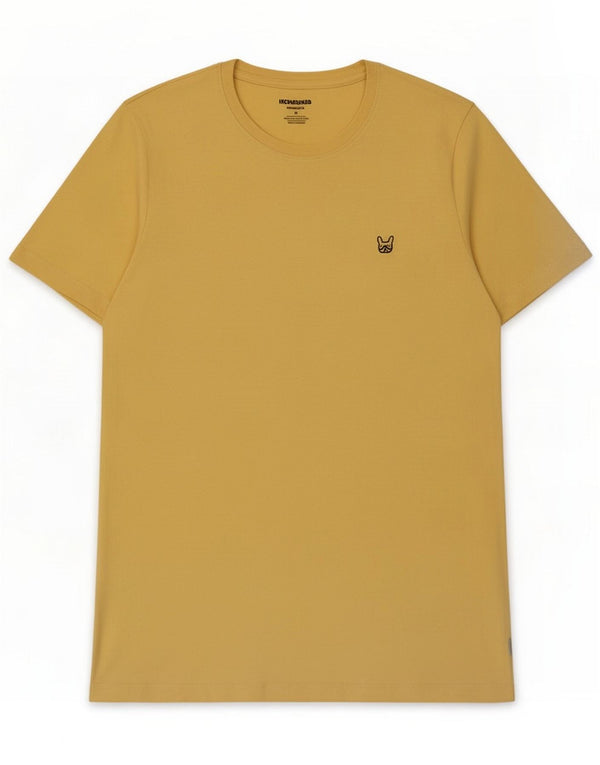 Jack & Jones Camiseta gráfica para hombre Top Medium Yellow