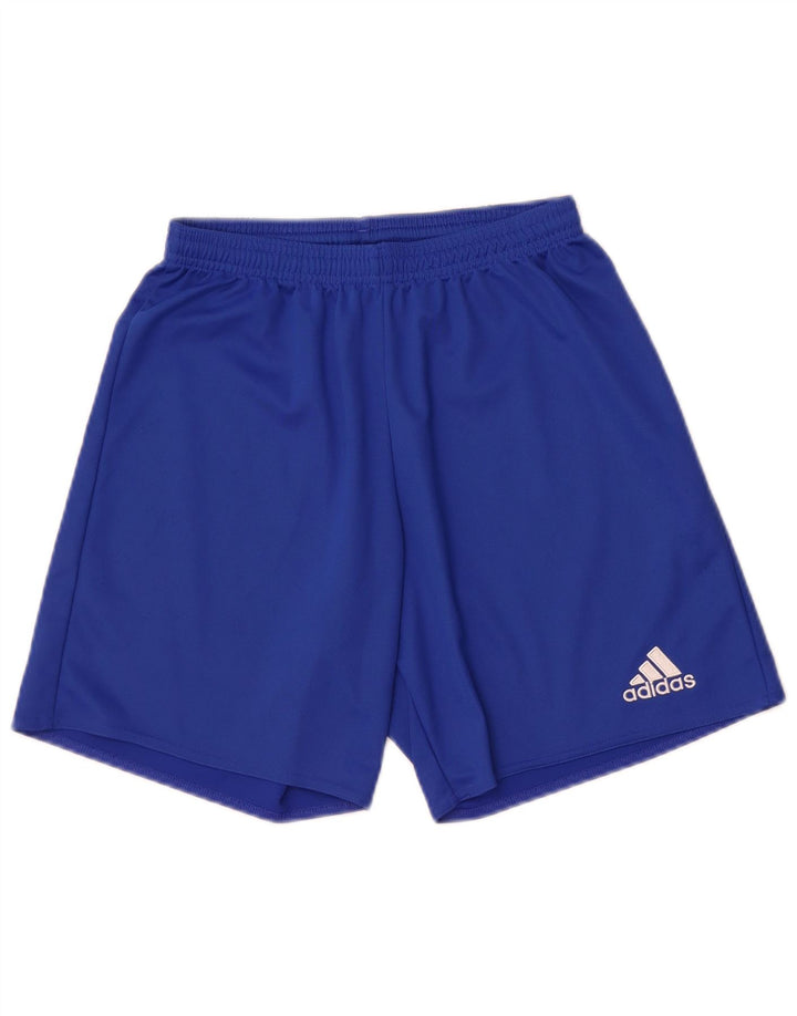 Adidas Mens Climalite Sport Shorts Pequeño Azul Poliéster