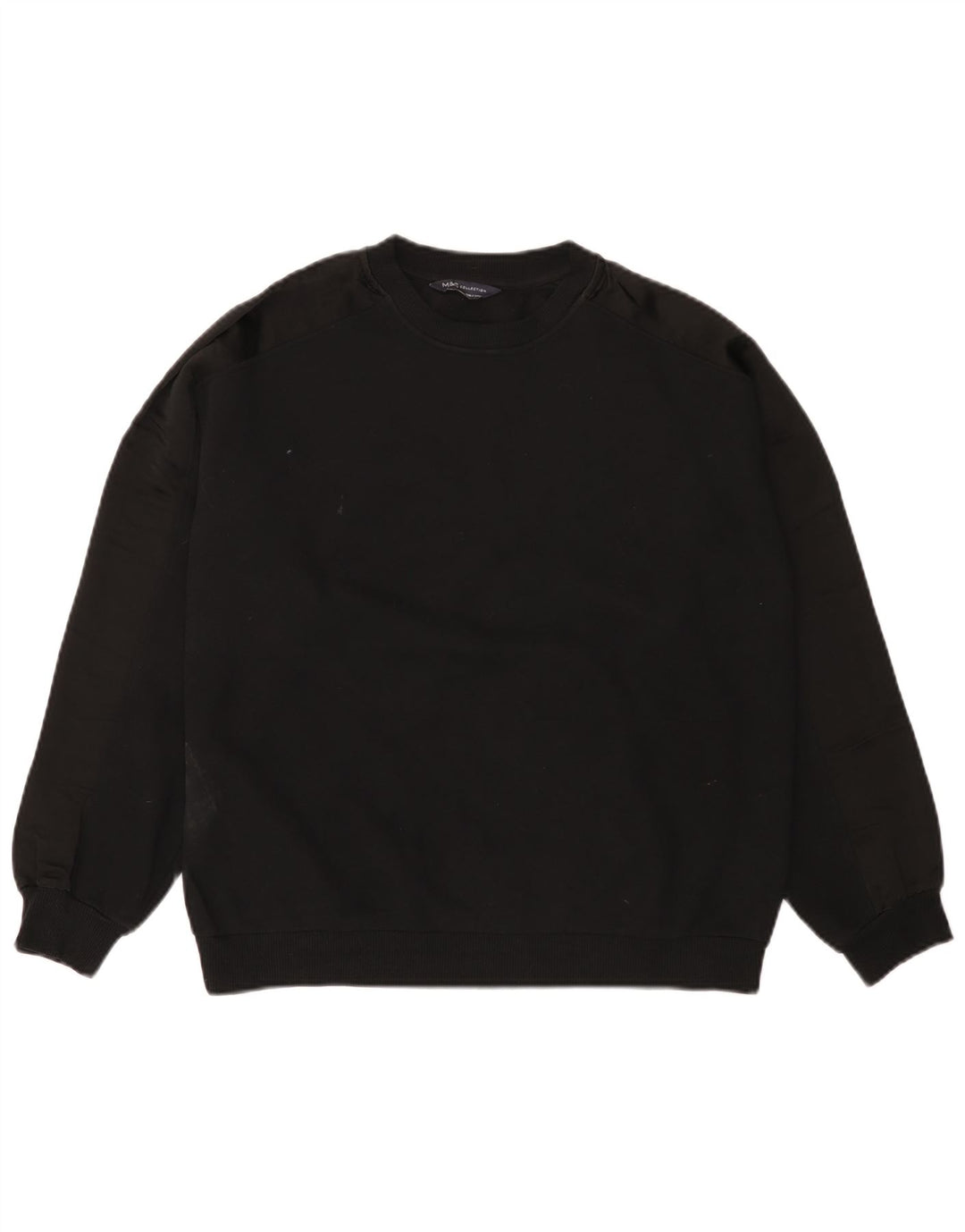 Marks & Spencer - Sudadera para mujer, talla 40, talla mediana, algodón negro