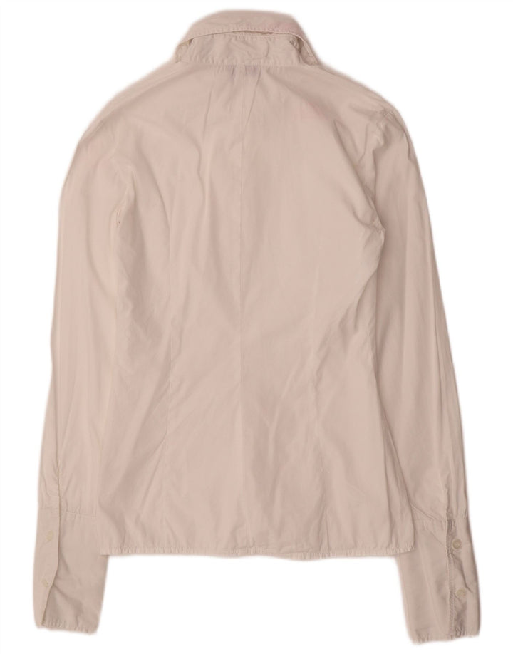Max & Co. Camisa Chemises para mujer Reino Unido 42 Algodón blanco mediano