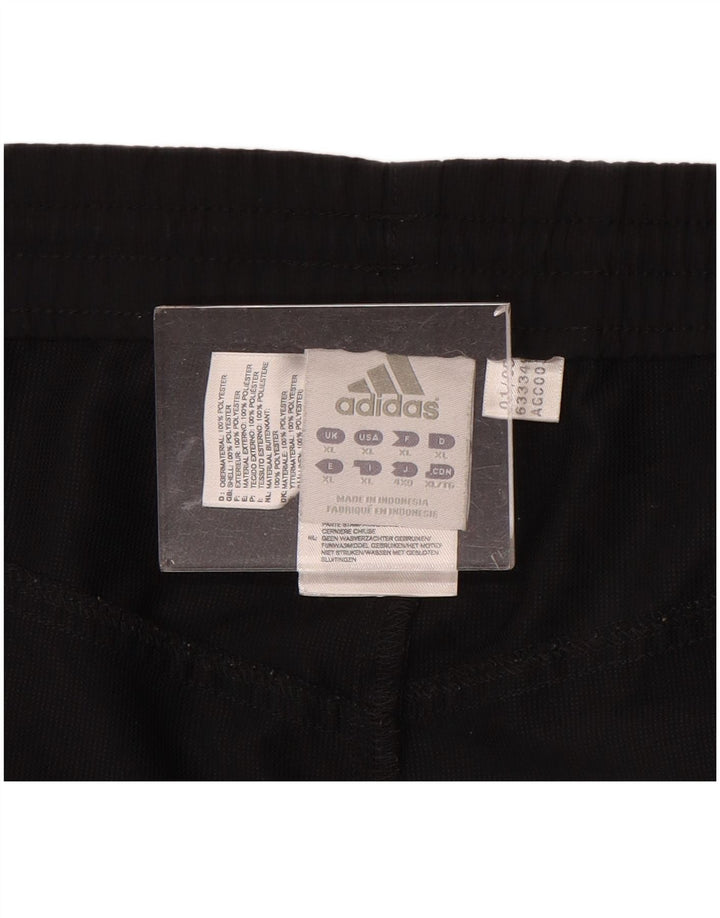 Adidas Pantalones cortos deportivos para hombre XL Negro Poliéster