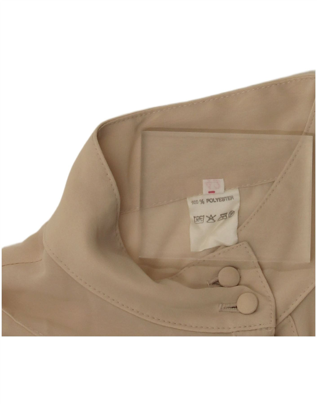 Blusa vintage para mujer IT 42 Poliéster beige medio