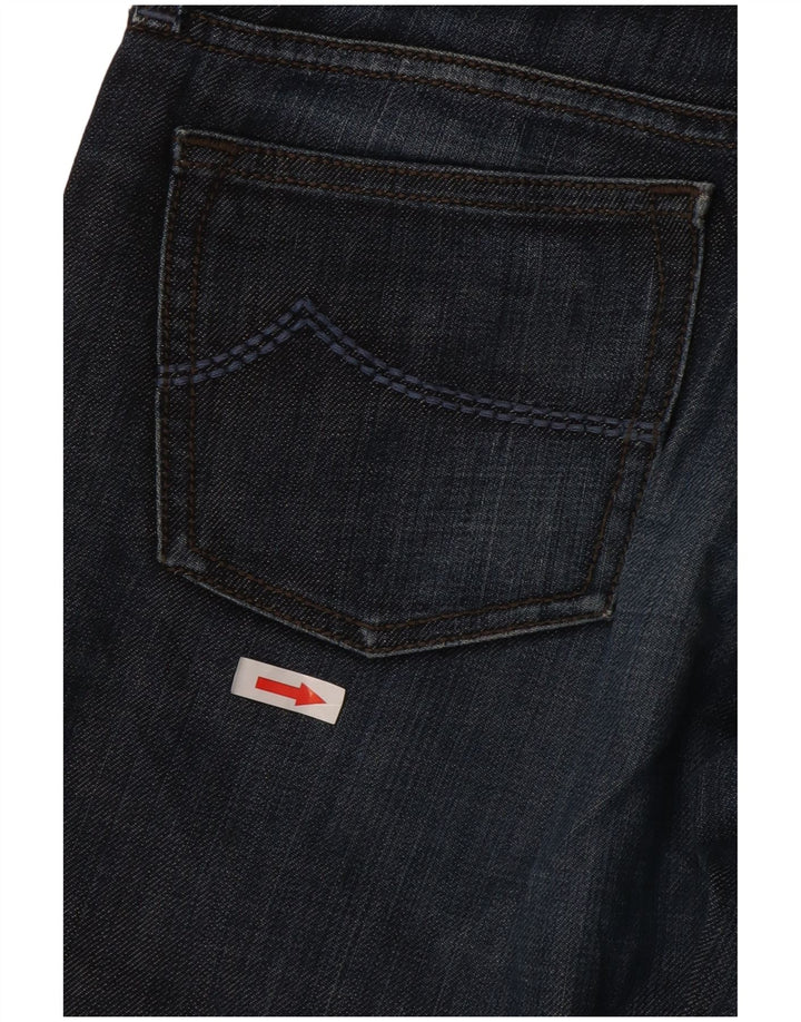 Jacob Cohen Vaqueros ajustados para mujer W27 L28 Algodón azul
