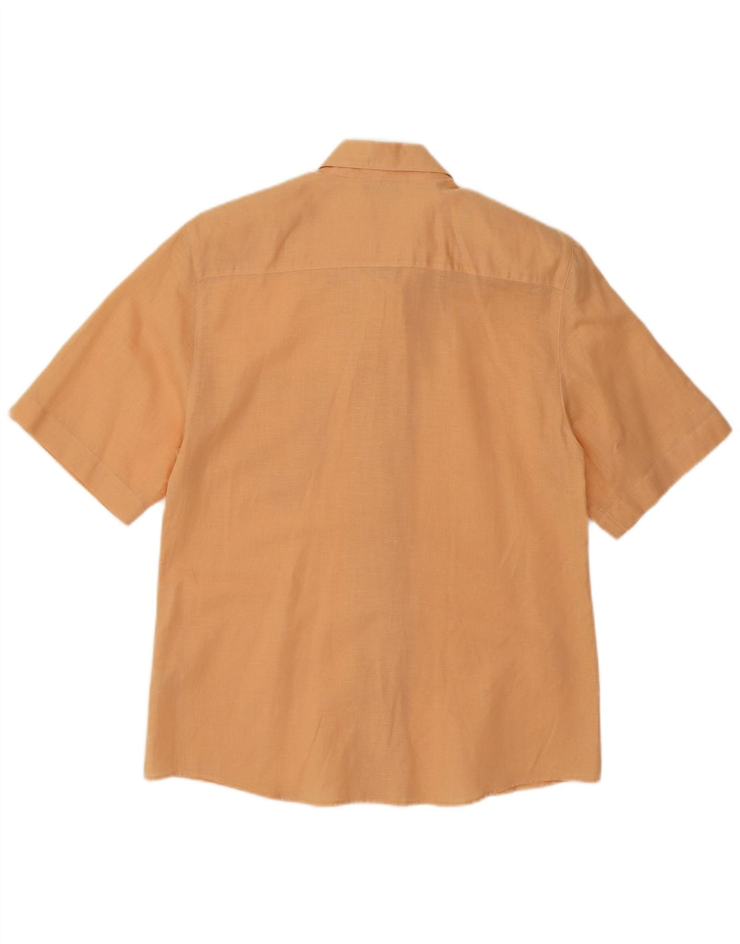 VISCONTI Camisa de manga corta para mujer EU 38 Algodón naranja medio