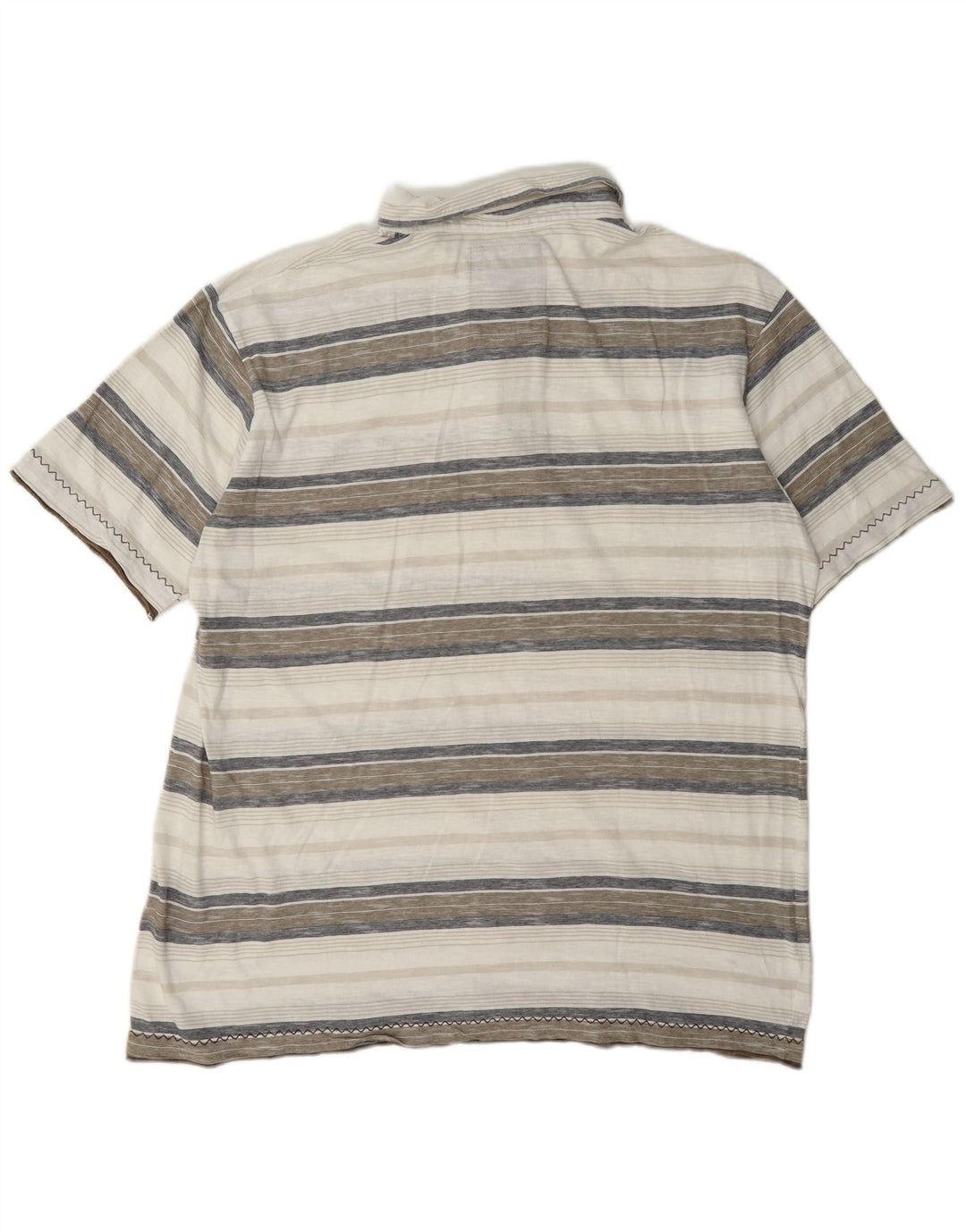 Weird Fish Polo Hombre XL Algodón Rayas Multicolor