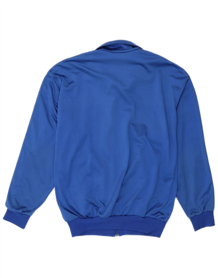 Asics Hombre Graphic Chándal Top Chaqueta Poliamida Azul Medio