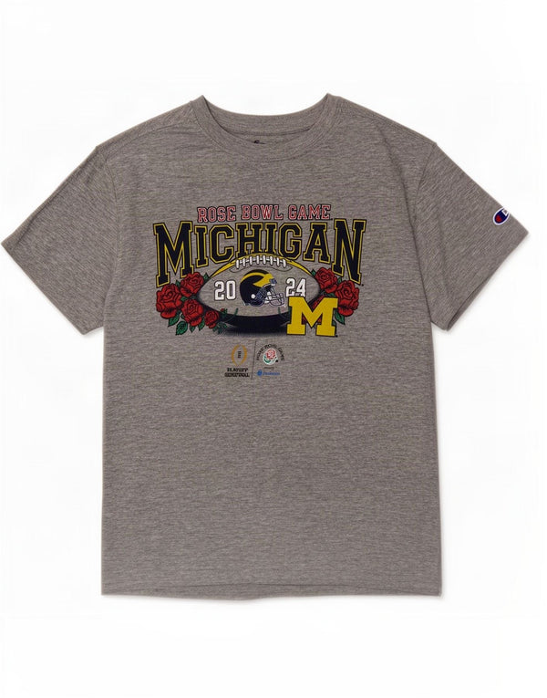 Champion Camiseta gráfica para mujer Top UK 44 Grande Gris