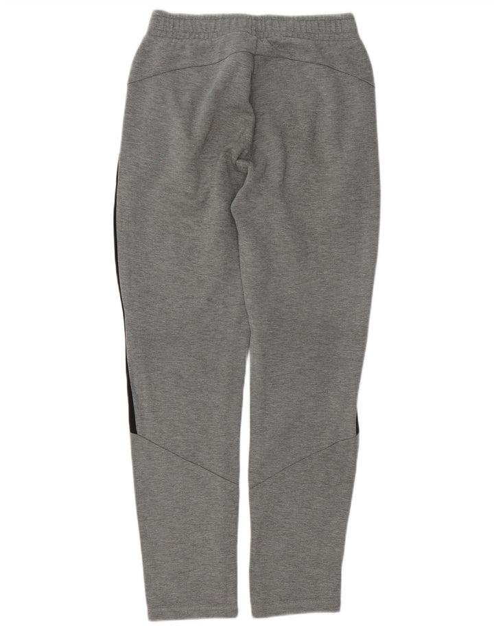 Puma Pantalones De Chándal Para Hombre De Algodón Color Block Gris Pequeño
