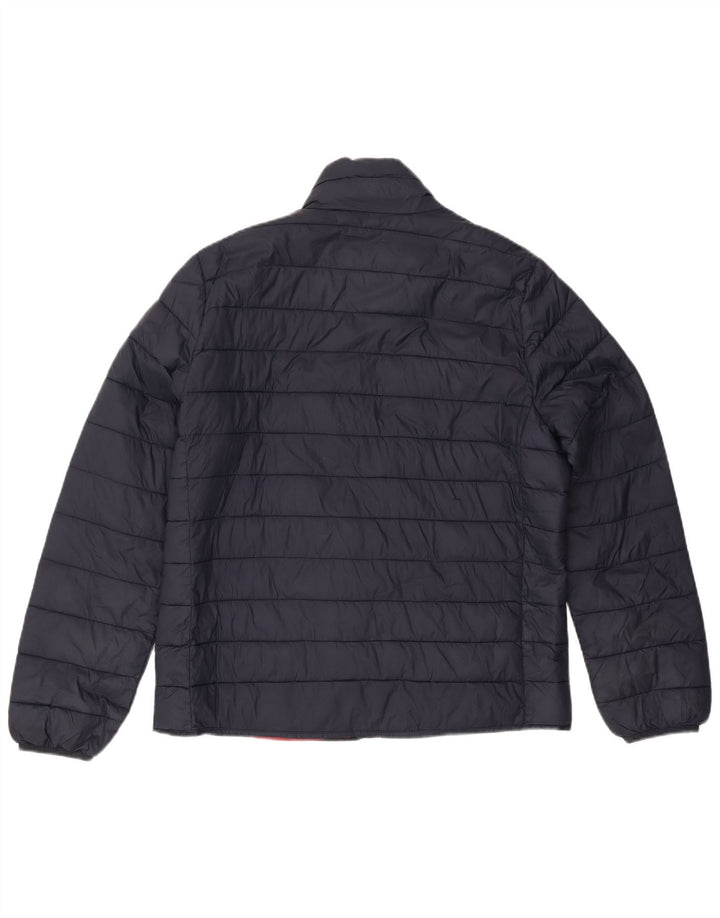 CREW CLOTHING Chaqueta acolchada para hombre UK 38 Medium Azul marino Nylon