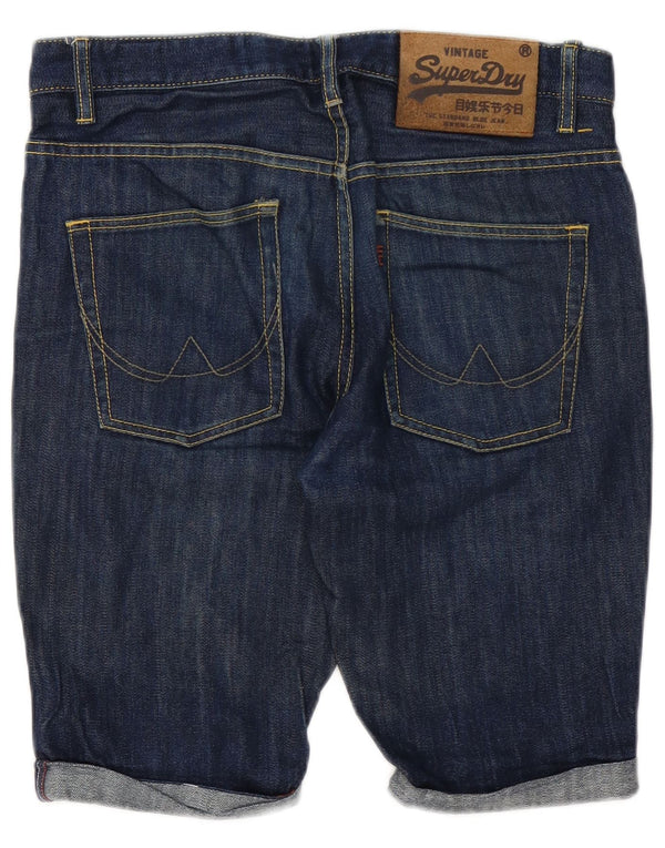 Superdry Shorts De Mezclilla Para Hombre W32 Algodón Azul Medio