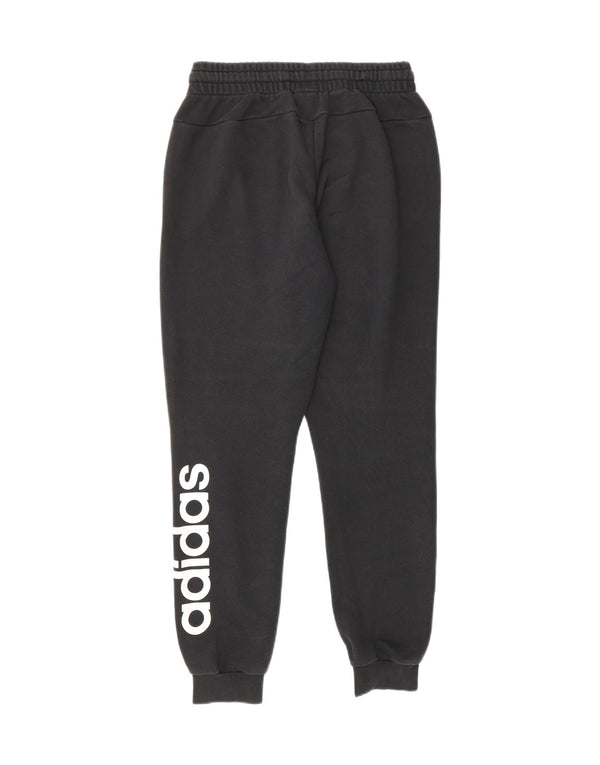 Adidas Mujer Graphic Chándal Pantalones Joggers UK 8/10 Small Negro