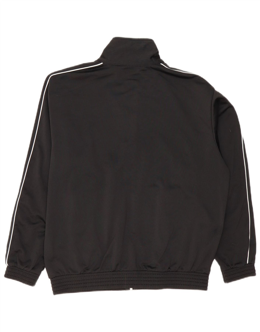 CHAMPION Chaqueta superior de chándal de corte holgado para hombre Poliéster a rayas negras pequeñas