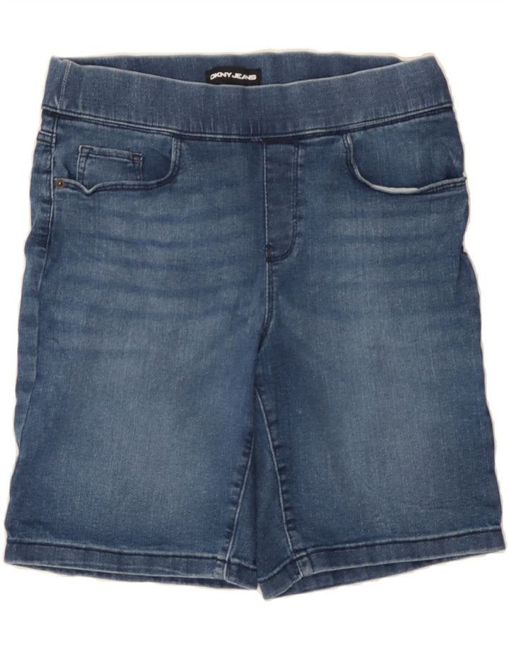 DKNY Womens Denim Shorts Small W30  Navy Blue Cotton Vintage Dkny and Second-Hand Dkny from Messina Hembry 