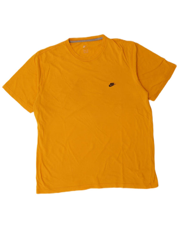 Nike - Camiseta para hombre, talla 47/49, 2XL, algodón amarillo