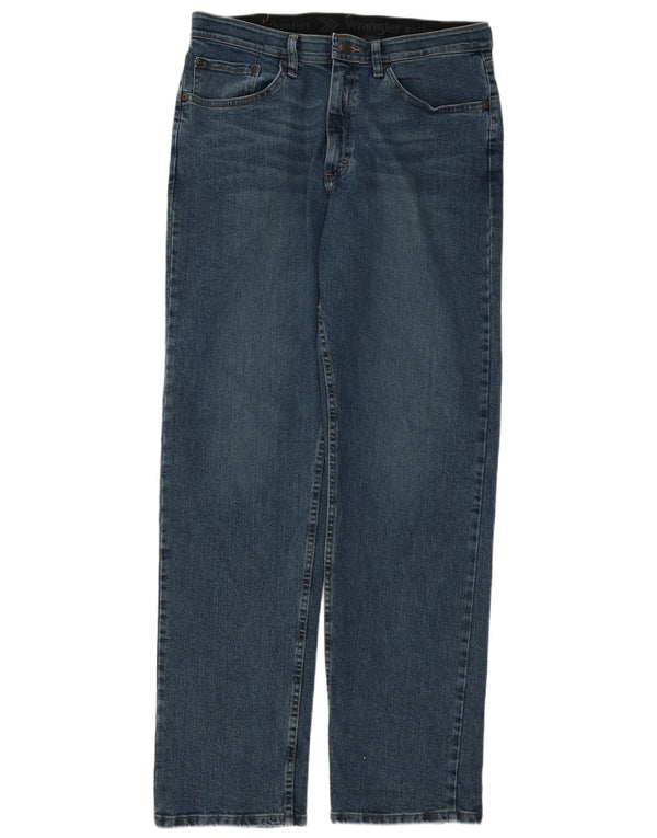 Wrangler Vaqueros rectos para hombre W32 L34 Algodón azul