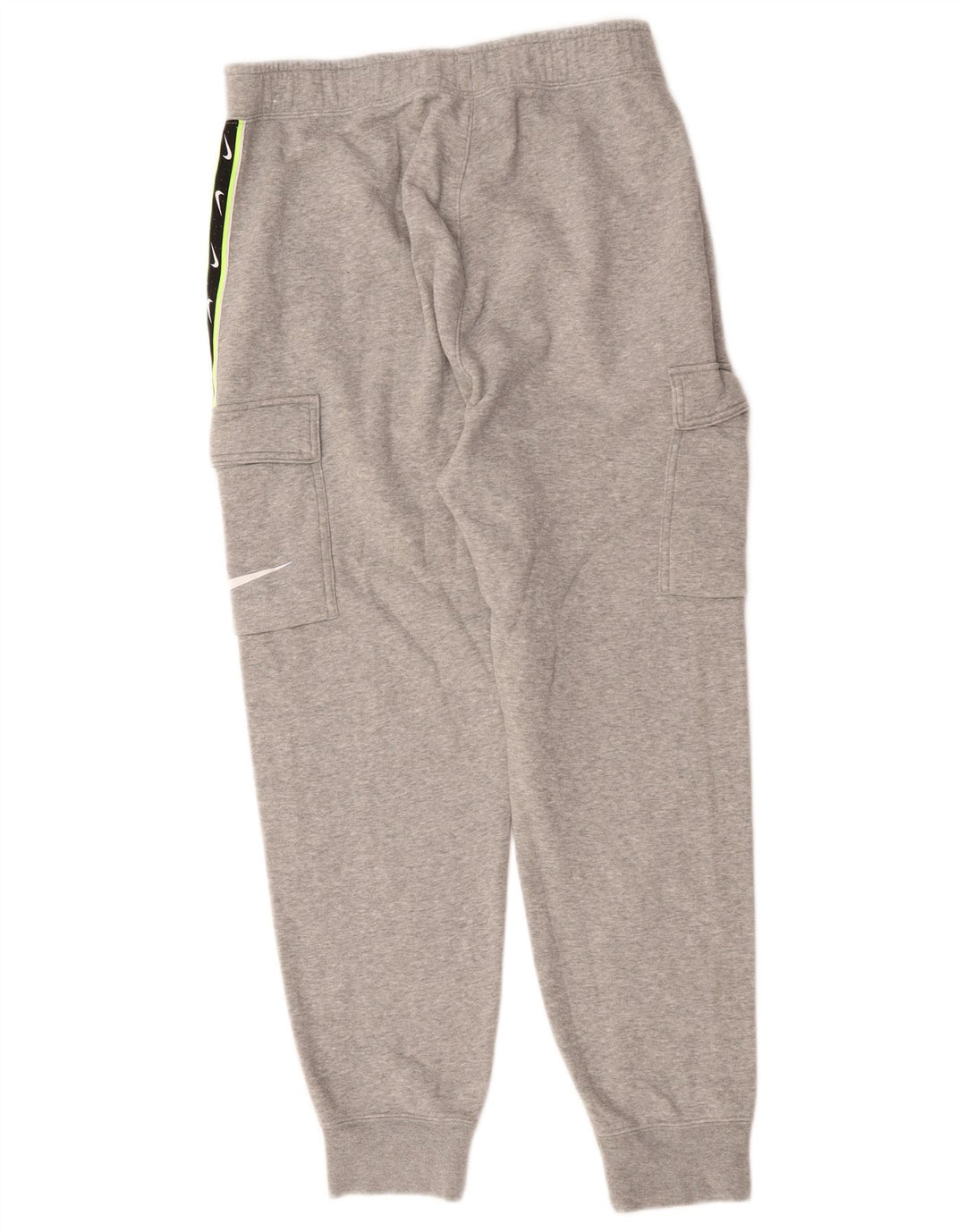 NIKE Hombre Pantalones De Chándal Graphic Cargo De Algodón Color Block Gris Medio