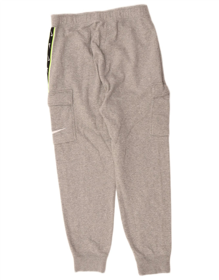 NIKE Hombre Pantalones De Chándal Graphic Cargo De Algodón Color Block Gris Medio
