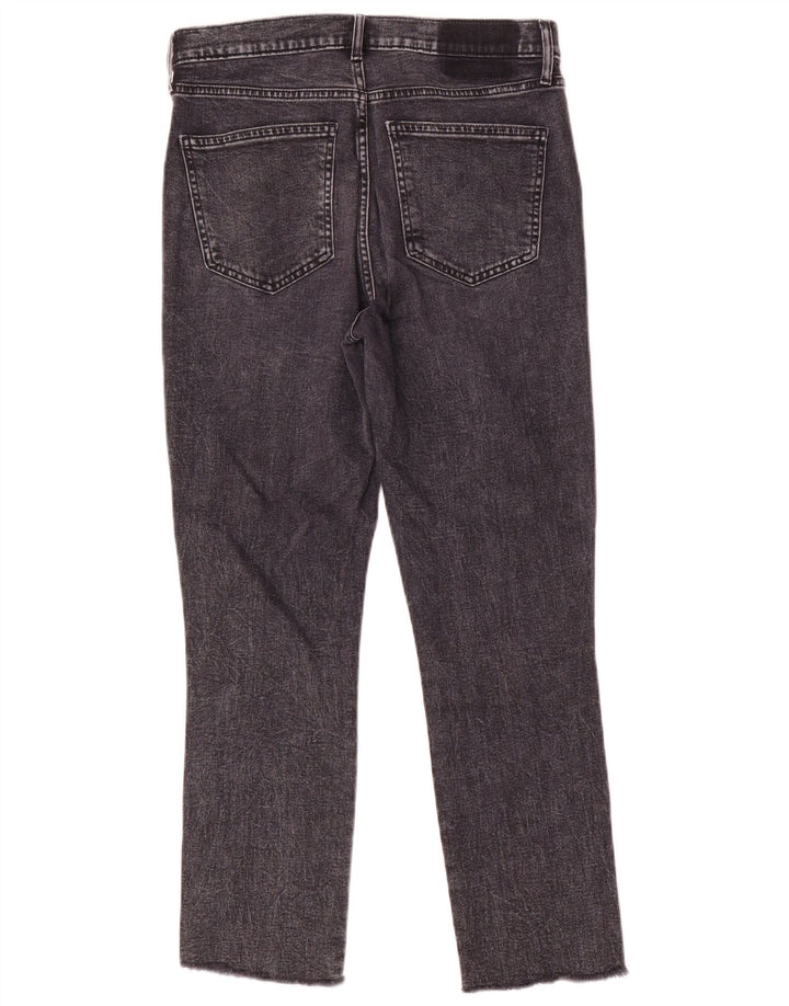 Vaqueros ajustados de tiro alto para mujer Gap W29 L27 de algodón gris