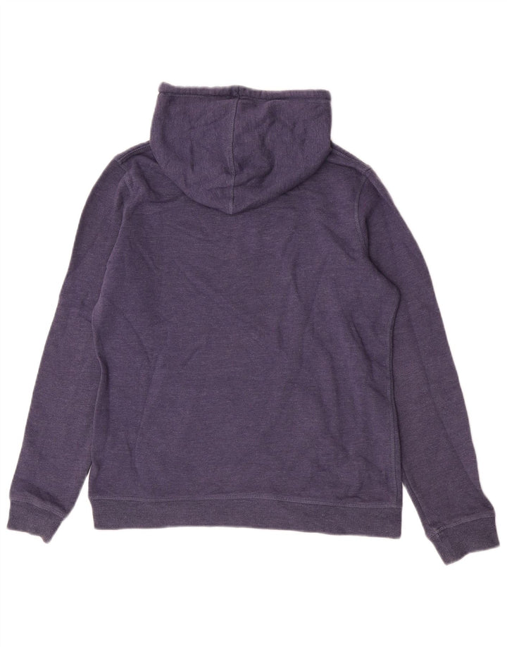Jersey Con Capucha Gráfica De Algodón Morado Medio Mujer Roxy