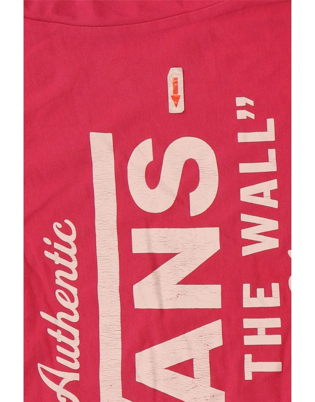 Camiseta Vans Hombre Slim Fit Graphic Top Rosa Medio