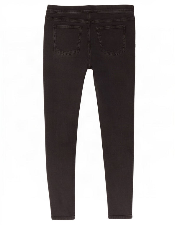 Marks & Spencer Vaqueros Jegging para Mujer UK 18 XL W34 L28 Algodón Negro
