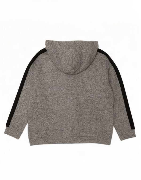 Marks & Spencer Jersey con capucha para mujer UK 44 Poliéster moteado gris grande