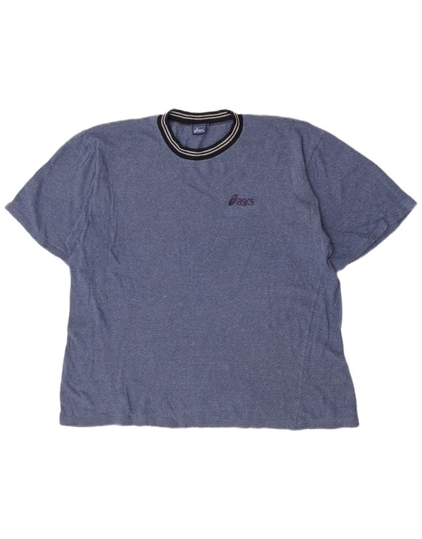 Asics - Camiseta para hombre, talla grande, color azul