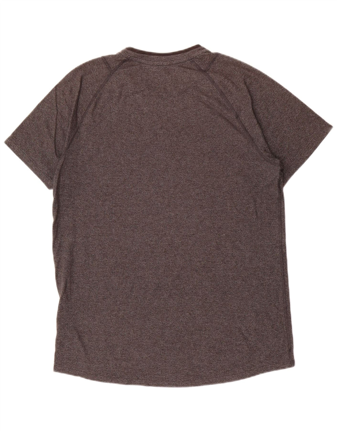 PUMA Camiseta gráfica para hombre Top de algodón moteado gris medio