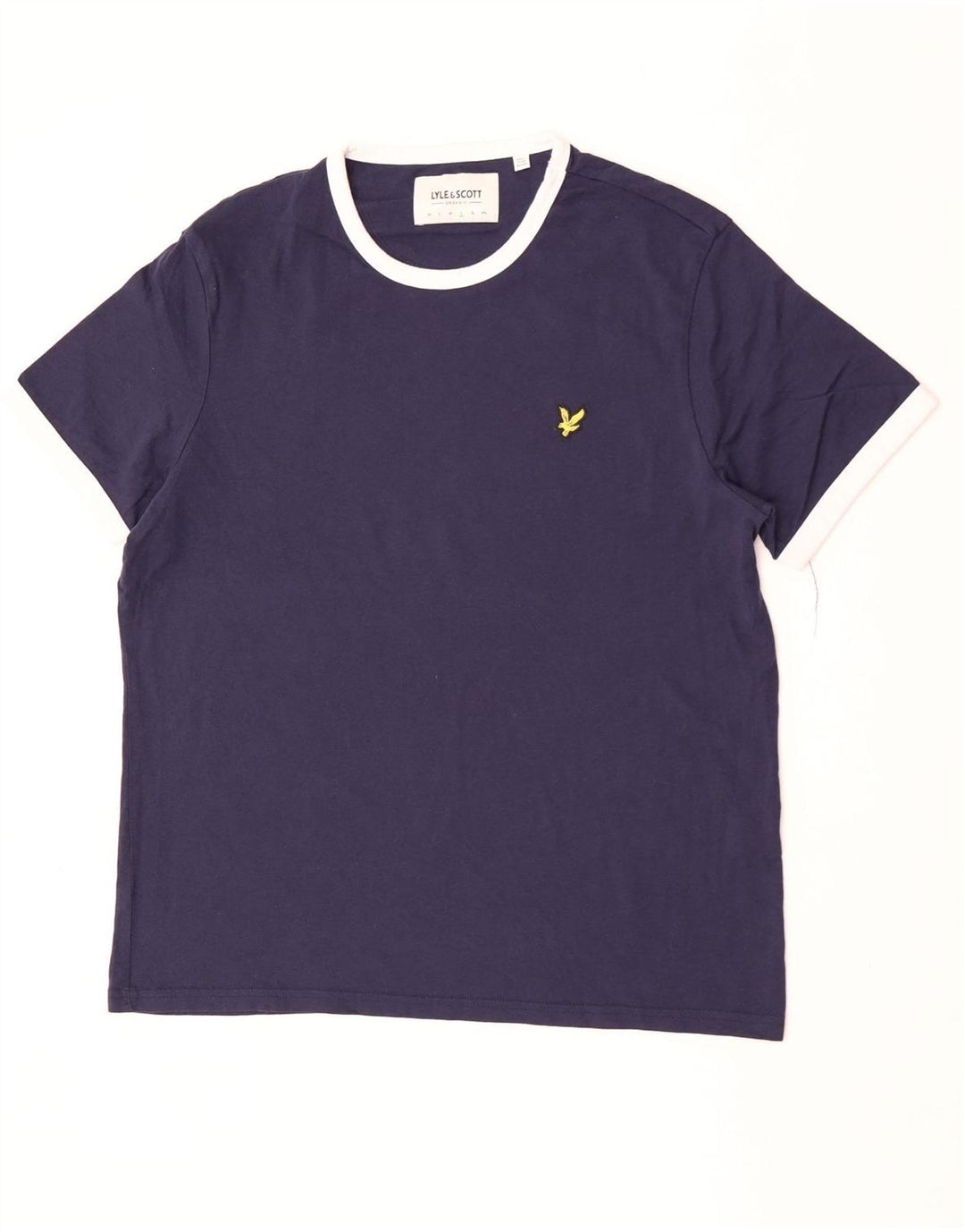 Lyle & Scott - Camiseta para hombre, talla grande, color azul marino