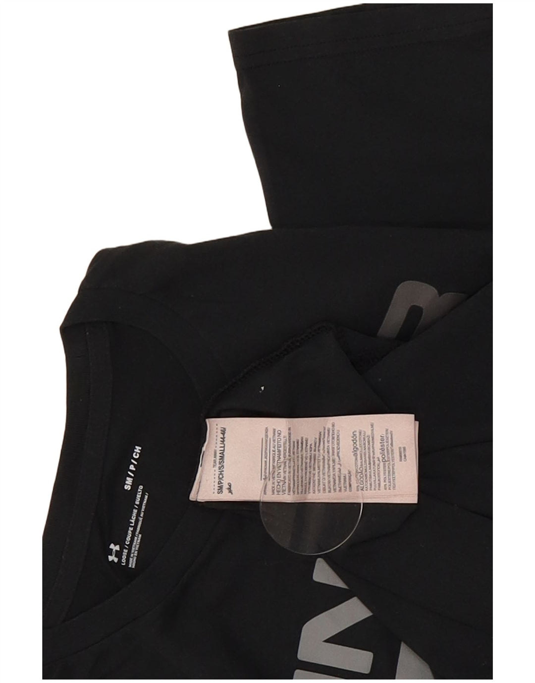 Under Armour Camiseta gráfica para hombre Top Small Black Cotton