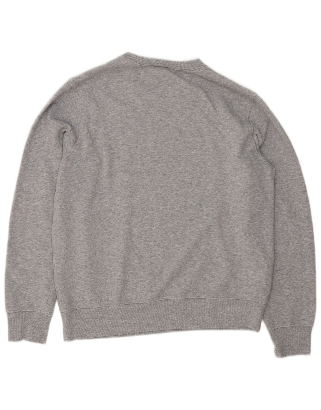 New Balance Hombre Sudadera Jumper Algodón Moteado Gris Medio